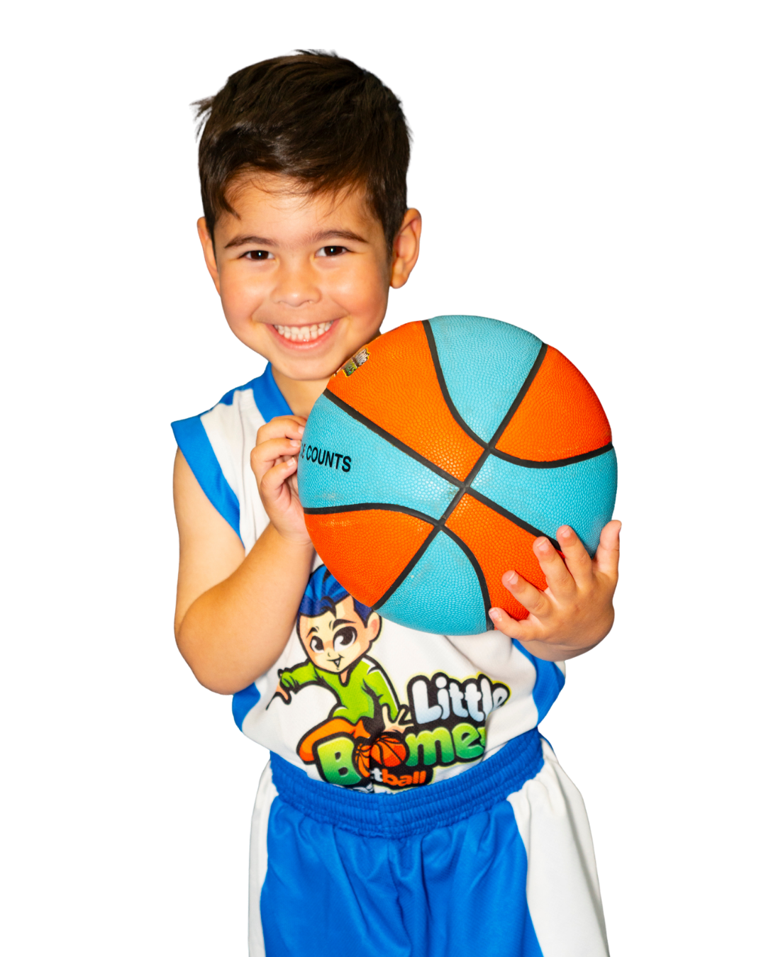 Mini Boomers Home Court Pack (Training Kit + Size 4 Ball, Ages 3-5)